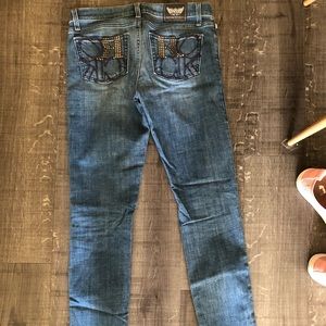 Rock and Republic straight leg jeans